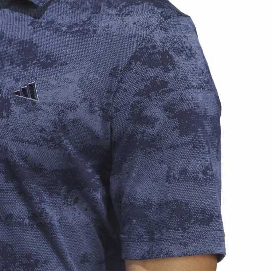 Adidas Мъжка Блуза С Яка Go-To Printed Mesh Golf Polo Shirt Mens Adidas Мъжка Блуза С Яка Go-To Printed Mesh Golf Polo Shirt Mens