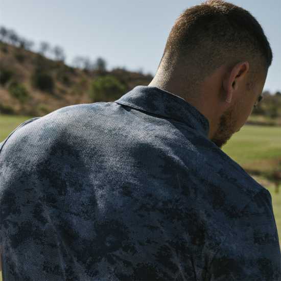 Adidas Мъжка Блуза С Яка Go-To Printed Mesh Golf Polo Shirt Mens Adidas Мъжка Блуза С Яка Go-To Printed Mesh Golf Polo Shirt Mens