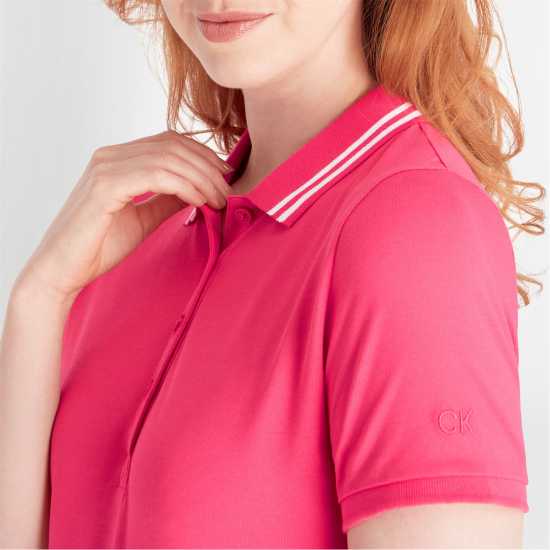 G Brightmdow Polo Ld43 Berry Pink Дамски тениски с яка