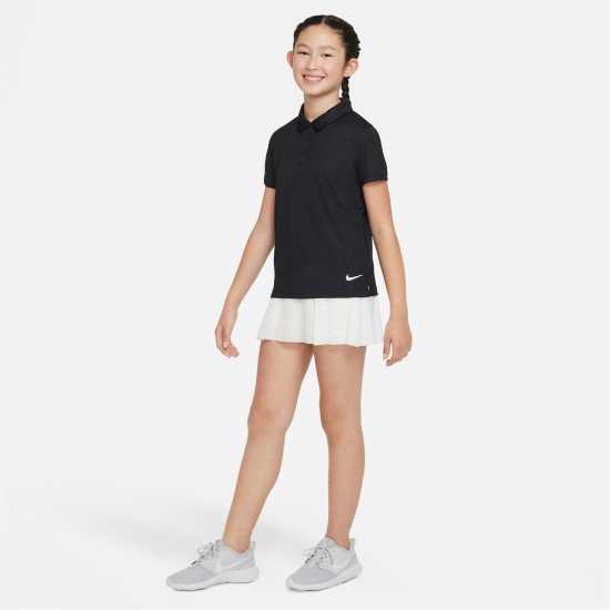 Nike Dri-Fit Victory Polo Jn41 Black/White Детски тениски тип поло
