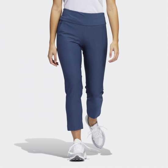 Дрехи за голф Adidas Pull On Ankle Pants Womens Морска синьо Adidas Pull On Ankle Pants Womens Морска синьо Дрехи за голф