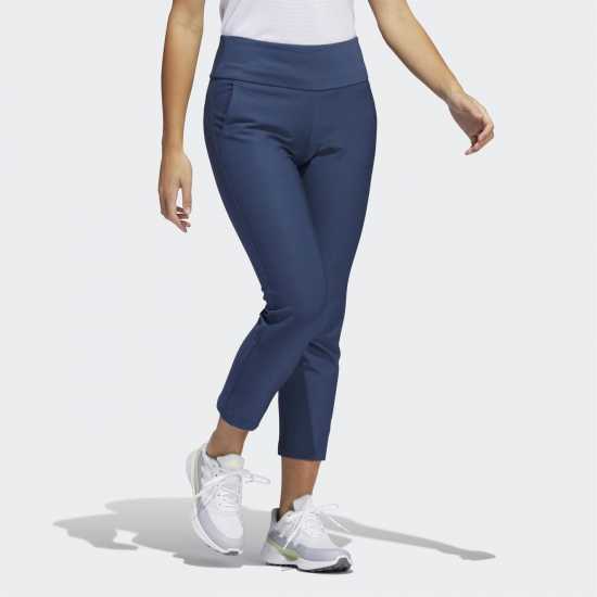Дрехи за голф Adidas Pull On Ankle Pants Womens Морска синьо Adidas Pull On Ankle Pants Womens Морска синьо Дрехи за голф