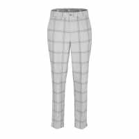 Slazenger Мъжки Голф Панталон Check Golf Trousers Mens Сиво Голф облекло
