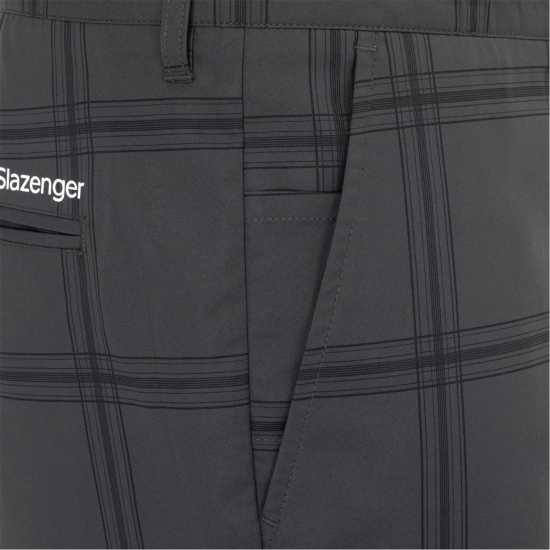 Slazenger Мъжки Голф Панталон Check Golf Trousers Mens Угъл Дрехи за голф