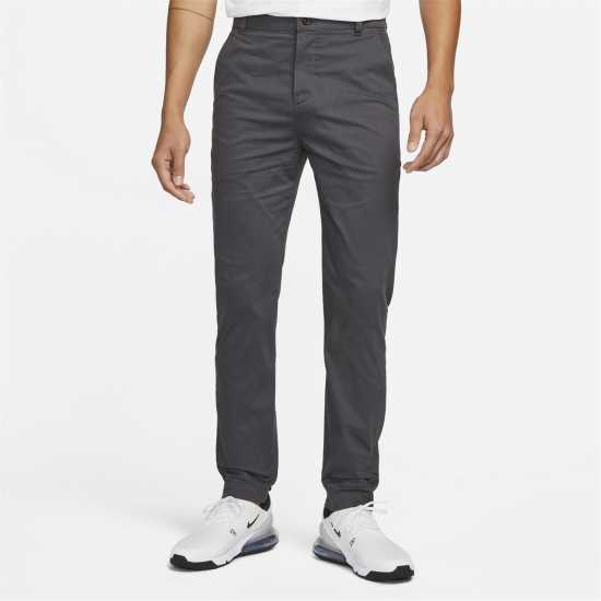Nike Мъжки Панталон Чино Dri-Fit Uv Slim-Fit Golf Chino Trousers Mens Grey - Голф пълна разпродажба