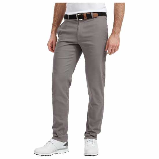 Footjoy Мъжки Панталон Чино Tapered Chinos Mens Mid Grey - Голф пълна разпродажба