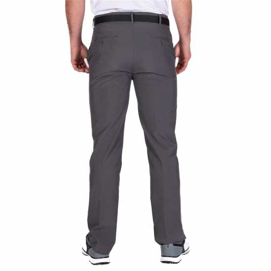 Мъжки Панталон Island Green Golf Stretch Tapered Trousers Mens Charcoal Голф пълна разпродажба
