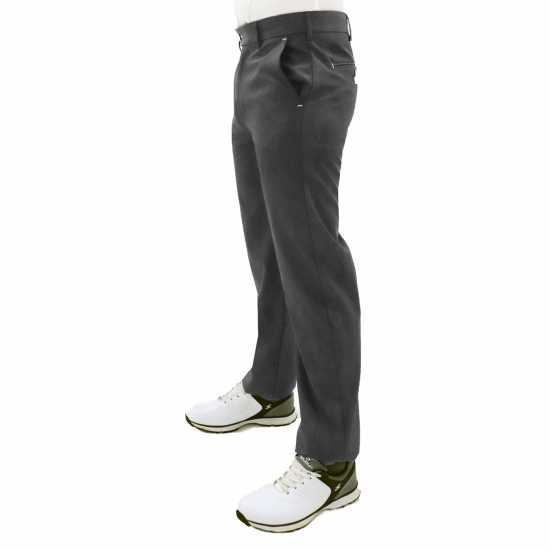 Мъжки Панталон Island Green Golf All Weather Trousers Mens Charcoal Голф пълна разпродажба