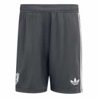 Adidas Manchester United Third Shorts 2024 2025 Adults Adidas Manchester United Third Shorts 2024 2025 Adults