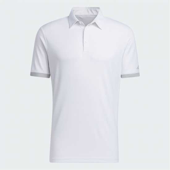 Adidas Hrdy P Shirt Sn99 White Мъжко облекло за едри хора