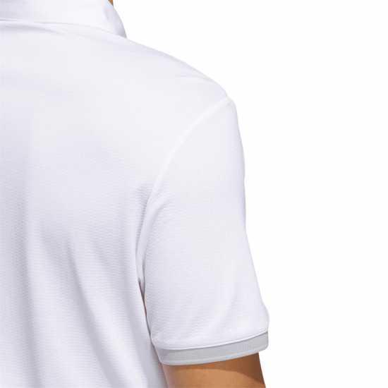 Adidas Hrdy P Shirt Sn99 White Мъжко облекло за едри хора