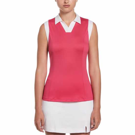 Дрехи за голф Callaway Colour Polo Ld99 Розов Паун Callaway Colour Polo Ld99 Розов Паун Дрехи за голф