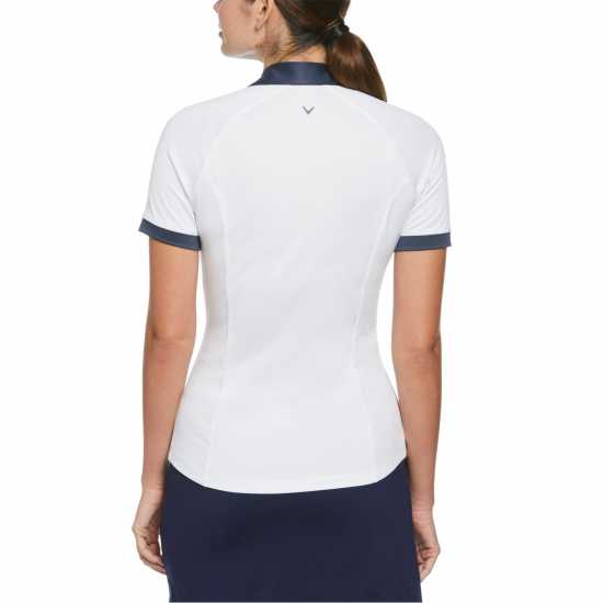 Дрехи за голф Callaway Vplack Polo Ld99 Блестящ бял Callaway Vplack Polo Ld99 Блестящ бял Дрехи за голф