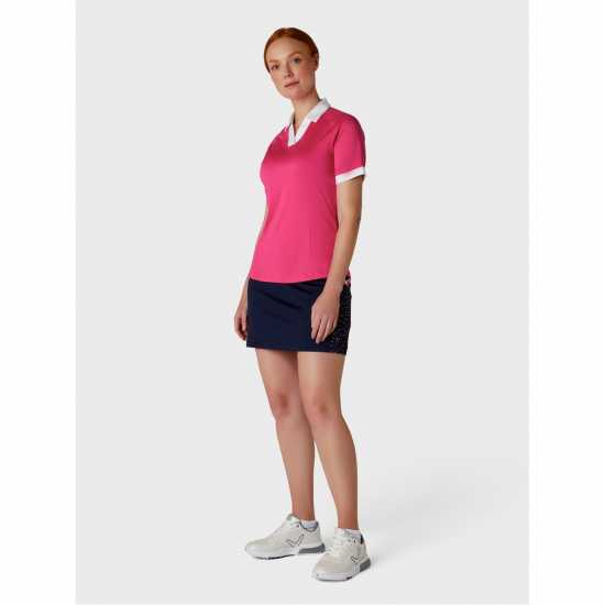 Callaway Vplack Polo Ld99 Розов Паун Дрехи за голф