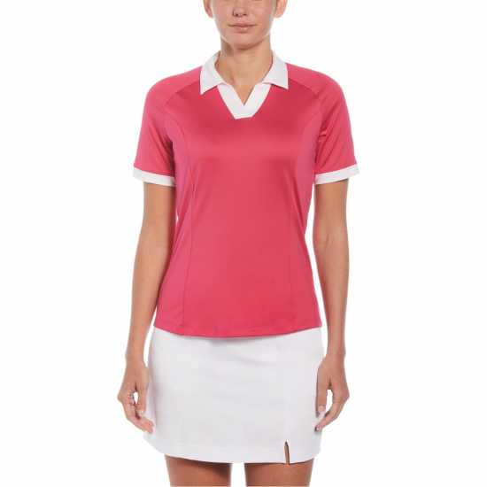 Callaway Vplack Polo Ld99 Розов Паун Дрехи за голф