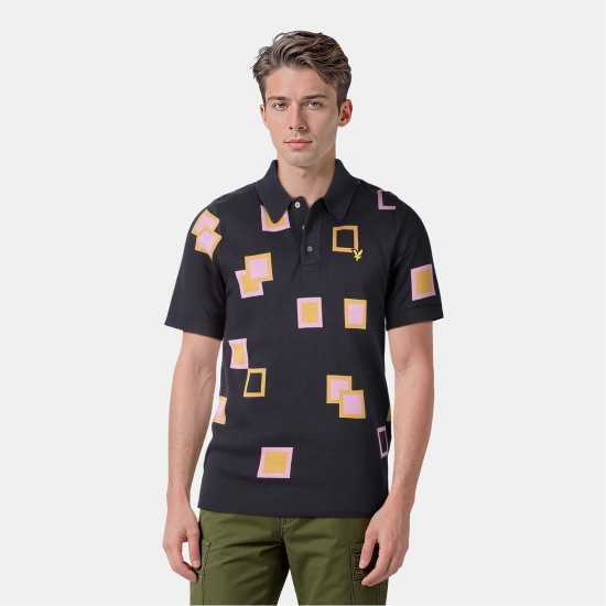 Lyle And Scott Блуза С Яка Men's Knitted Golf Short-Sleeve Performance Polo Shirt Lyle And Scott Блуза С Яка Men's Knitted Golf Short-Sleeve Performance Polo Shirt