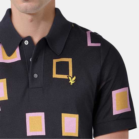Lyle And Scott Блуза С Яка Men's Knitted Golf Short-Sleeve Performance Polo Shirt Lyle And Scott Блуза С Яка Men's Knitted Golf Short-Sleeve Performance Polo Shirt