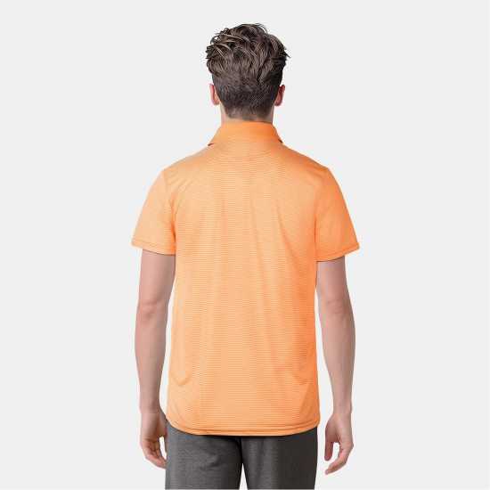 Lyle And Scott Блуза С Яка Golf Microstripe Polo Shirt Fox Orange 