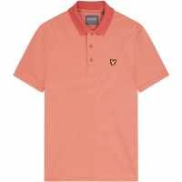 Lyle And Scott Блуза С Яка Golf Microstripe Polo Shirt Топло розово 
