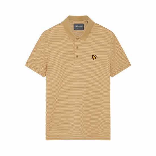 Lyle And Scott Блуза С Яка Golf Microstripe Polo Shirt Sandy/Pebble Lyle And Scott Блуза С Яка Golf Microstripe Polo Shirt Sandy/Pebble