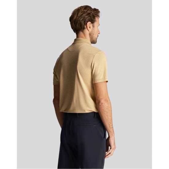 Lyle And Scott Блуза С Яка Golf Microstripe Polo Shirt Sandy/Pebble Lyle And Scott Блуза С Яка Golf Microstripe Polo Shirt Sandy/Pebble