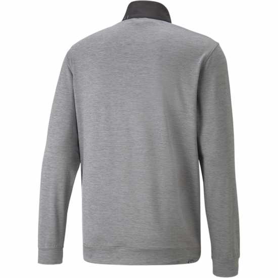 Puma Men's Cloudspun Zip Pullover Черно оттенък 