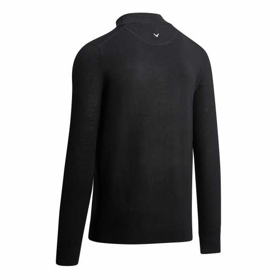 Callaway Мъжка Риза Half Zip Sweatshirt Mens Black Onyx Мъжки пуловери и жилетки
