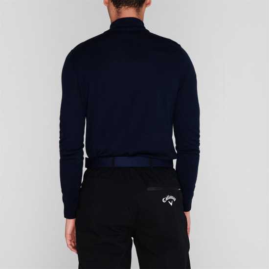Callaway Мъжка Блуза С Цип Zip Sweater Mens Морска синьо Дрехи за голф