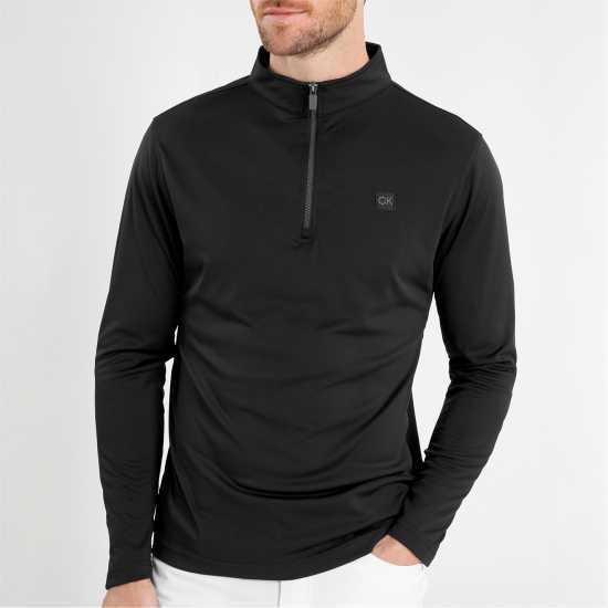 Calvin Klein Golf G 1/4Zp Sn99 Black Дрехи за голф