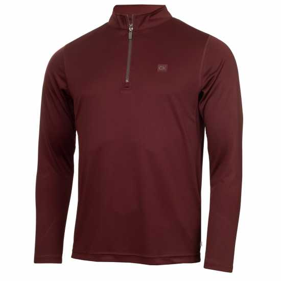 Calvin Klein Golf G 1/4Zp Sn99 Burgundy Дрехи за голф