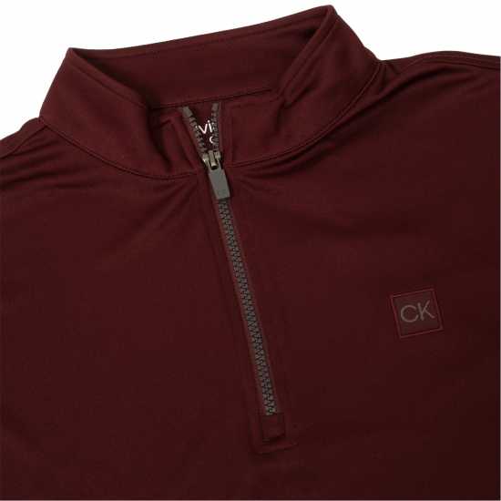 Calvin Klein Golf G 1/4Zp Sn99 Burgundy Дрехи за голф