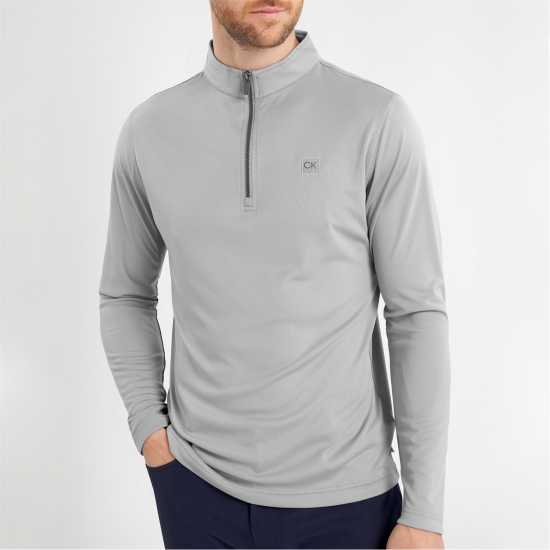 Дрехи за голф Calvin Klein Golf G 1/4Zp Sn99 Silver Calvin Klein Golf G 1/4Zp Sn99 Silver Дрехи за голф