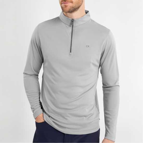 Дрехи за голф Calvin Klein Golf G 1/4Zp Sn99 Silver Calvin Klein Golf G 1/4Zp Sn99 Silver Дрехи за голф