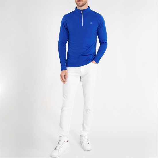 Дрехи за голф Calvin Klein Golf G 1/4Zp Sn99 Cobalt Calvin Klein Golf G 1/4Zp Sn99 Cobalt Дрехи за голф
