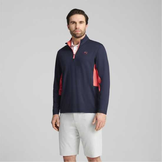 Puma Pure Quarter-Zip Pullover Jumper Puma Pure Quarter-Zip Pullover Jumper