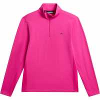 Мъжки Пуловер J Lindeberg Golf Half Zip Pull Over Mens  Дрехи за голф