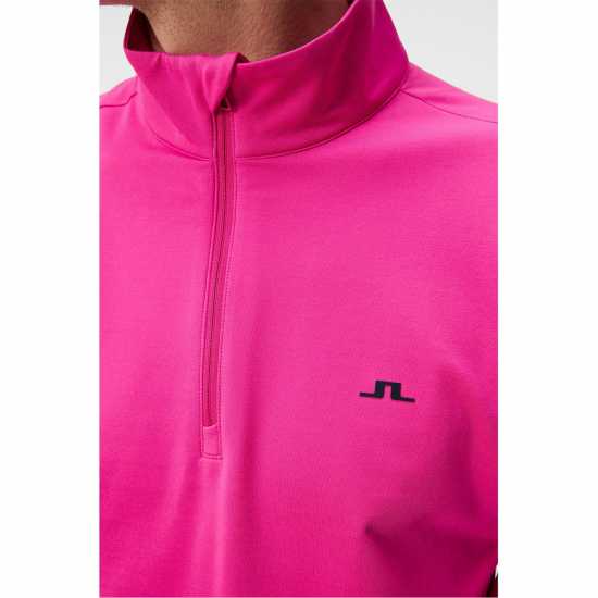 Мъжки Пуловер J Lindeberg Golf Half Zip Pull Over Mens  Дрехи за голф