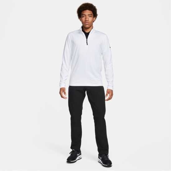 Nike Victory Golf Top Mens White/Black Мъжки пуловери и жилетки