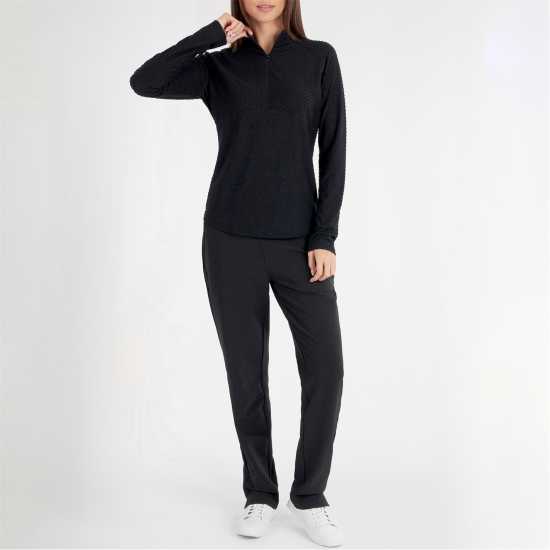 Calvin Klein Golf G Znk Top Ld99 Черно Дамски пуловери и жилетки