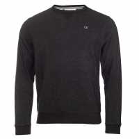 Calvin Klein Golf Crew Sweatshirt Charcoal Мъжки пуловери и жилетки
