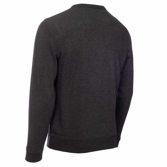 Мъжки Пуловер Обло Деколте Calvin Klein Golf Ohio Crew Sweater Mens Charcoal Мъжки пуловери и жилетки