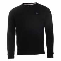 Calvin Klein Golf Crew Sweatshirt Black Мъжки пуловери и жилетки