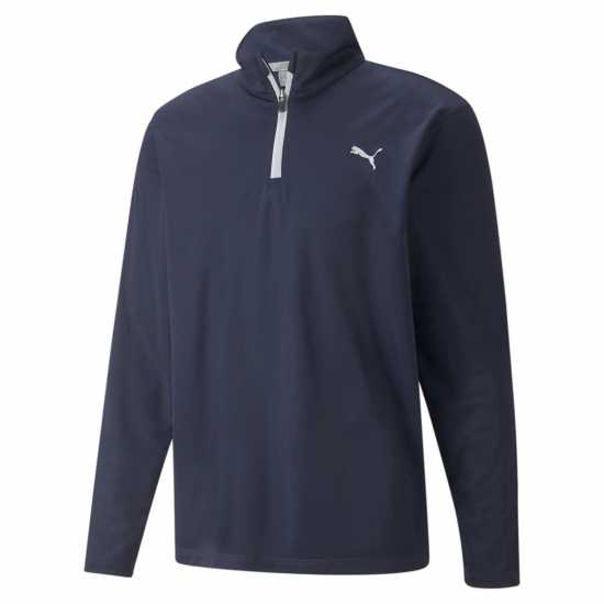 Дрехи за голф Puma Мъжко Горнище С Цип Icon Zip Top Mens Нави блейзър Puma Мъжко Горнище С Цип Icon Zip Top Mens Нави блейзър Дрехи за голф