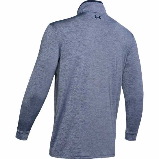 Дрехи за голф Under Armour Мъжко Горнище С Цип Play Off Zip Top Mens Blue Ink Under Armour Мъжко Горнище С Цип Play Off Zip Top Mens Blue Ink Дрехи за голф