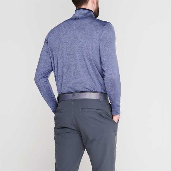 Дрехи за голф Under Armour Мъжко Горнище С Цип Play Off Zip Top Mens Blue Ink Under Armour Мъжко Горнище С Цип Play Off Zip Top Mens Blue Ink Дрехи за голф