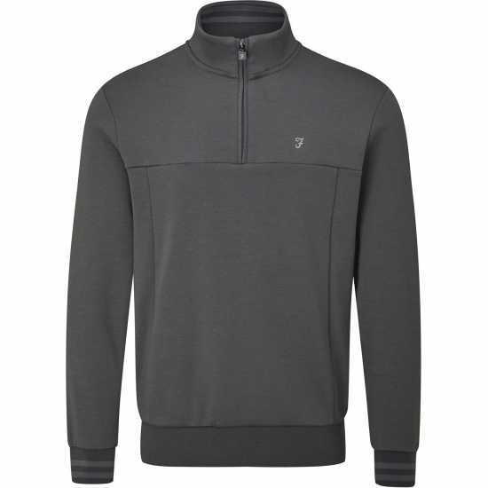 Дрехи за голф Farah Tisdale Pullover Jumper Тъмна сянка Farah Tisdale Pullover Jumper Тъмна сянка Дрехи за голф
