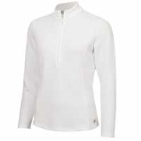 Calvin Klein Golf G Znk Top Ld99 White Дамски пуловери и жилетки