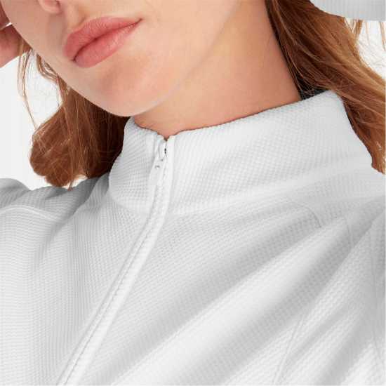 Calvin Klein Golf G Znk Top Ld99 White Дамски пуловери и жилетки