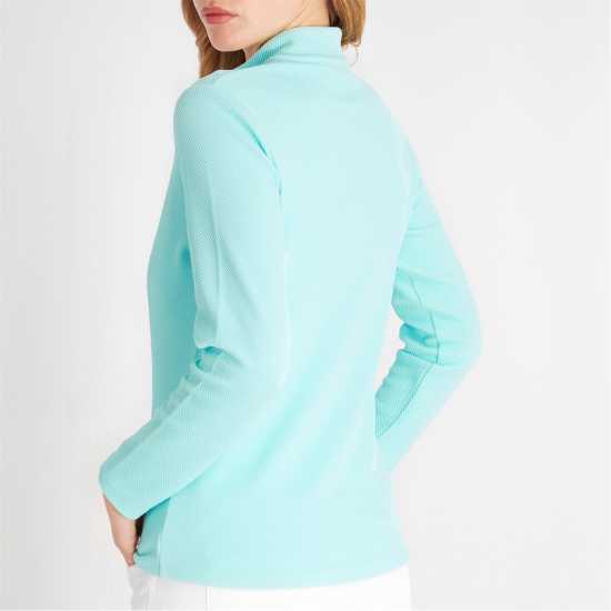 Calvin Klein Golf G Znk Top Ld99 Aqua Дамски пуловери и жилетки