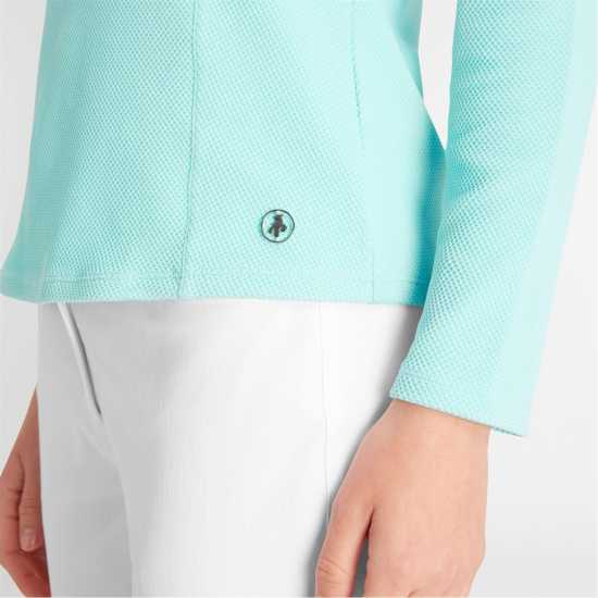 Calvin Klein Golf G Znk Top Ld99 Aqua Дамски пуловери и жилетки